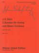 2 Sonatas: Bwv1021 And1023: Violin & Piano  (Wiener Urtext)