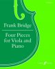 4 Pieces: Viola and Piano (Faber)