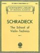 School Of Violin Technique Vol.1 Violin (Schrimer)