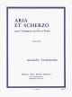 Aria Et Scherzo: Trumpet and Piano (Leduc)