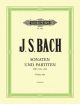 6 Sonatas And Partitas Bwv1001-1006: Violin Solo (flesch)  (Peters)