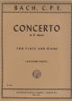 Flute Concerto D Minor: Flute & Piano (International)