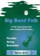 Flexible String Ensemble: Big Band Folk: String Ensemble: Folk: Score and Parts