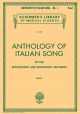 Anthology Of Italian Song: Book 1: 17th & 18th Centuries:Vocal
