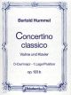 Concertino Classico: D Major: Op103B: Violin and Piano