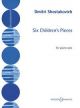 6 Childrens Pieces: Piano (B&H Ed)