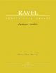 Ravel: String Quartet: Quatuor A Cordes: Parts (Barenreiter)