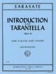 Introduction And Tarantelle: Violin And Piano