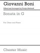Sonata In G: Oboe & Piano (Chester)
