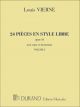 24 Pieces En Style Libre: Op.31 Vol.2: Organ (Durand)