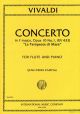 Concerto F Major La Tempesta Di Mare: Flute & Piano (International)