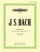 Concerto E Major No.2 Bwv 1042: Violin & Piano (Peters)