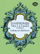 Beethoven: Symphonies 1,2,3,4: Full Score  (Dover)