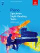 ABRSM Specimen Sight-reading Tests For Piano: Grade 2