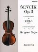 40 Variations Op3: Viola: Studies