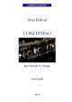 Concertino For Clarinet & Strings: Set Of Parts
