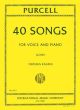 40 Songs: Low Voice And Piano (International)