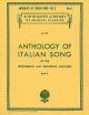 Anthology Of Italian Song: Book 2: 17th & 18th Centuries: Vocal