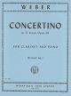 Concertino Eb Major Op.26: Clarinet & Piano (International)