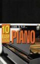 10 Easy Piano Lessons Learn To Play: Cd & booklet
