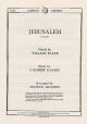 Jerusalem: Vocal SATB Choir And Piano