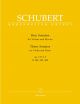 Sonatas For Violin (Three Sonatas): Op137 ,1-3 : Violin and Piano  (Barenreiter)