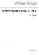 Symphony No 4 Arranged For Organ (Archive Copy)