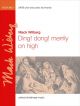 Wilberg: Ding Dong Merrily On High: SATB and Piano 4 Hands