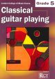 Registry Of Guitar Tutors: Classical Guitar Playing: Grade 5: 2013