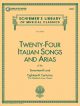 Twenty-Four Italian Songs & Arias Of The 17/18th Centuries - Medium-Low Voice (Book/Online