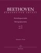 Beethoven: String Quartets: Op74 and Op95: Score and Parts: Urtext (J Del Mar)