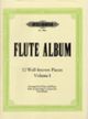 Flute Album: 12 Well Known Pieces: Vol1: Flute & Piano