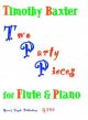 Two Party Pieces for Flute & Piano
