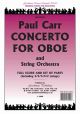 Orch: Carr: Concerto For Oboe And Strings: String Orchestra: Score And Parts