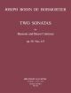 Two Sonatas 4 and 5: Op.50: Bassoon & Piano (Breitkopf)