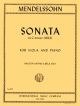 Sonata C Minor: Viola