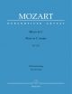 Mass In C Major: K257: Vocal Score (Barenreiter)
