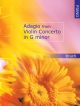 Adagio From Violin Concerto In G Minor: Piano (Mayhew Ed)