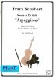 Sonata Arpeggione D821: Clarinet & Piano