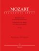 Clarinet Concerto: A Major: K622: A Clarinet & Piano (Barenreiter)