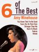 6 Of The Best: Amy Winehouse: Piano Vocal Guitar