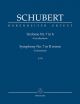Symphony No.7: B Minor : Unfinished: D759Study score (Barenreiter)