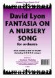 Orchestra: Lyon Fantasia On A Nursery Song Orchestra Score And Parts