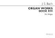 Organ Works Book 16: 6 Schubler Chorale Preludes And Part III Of The Clavierubung (Novello)