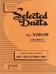 Selected Duets: Vol 2: Advanced Ist Position: Violin