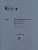 Concerto F Minor Op.73/1: Clarinet & Piano  (Henle)
