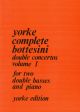 Double Concertos: Vol.1: Double Bass (Yorke)