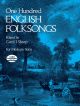 100 English Folk Songs: Medium Voice (sharp)