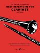 First Repertoire: Clarinet & Piano (harris)