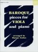 Baroque Pieces For Viola & Piano (OUP)
